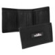Cartera Con Velcro 3 Dobleces, Cerrada 13×8.5 Cm, Abierta 24.5×12.5 Cm, Negra