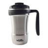 Taza Termica Con Protector Antiderrames, Tapa Rosca, 350 Ml, Acero
