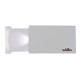 Lupa De Bolsillo Tipo Tarjeta, 4 X 4.5 Cm, Luz LED, Aumento De 2x